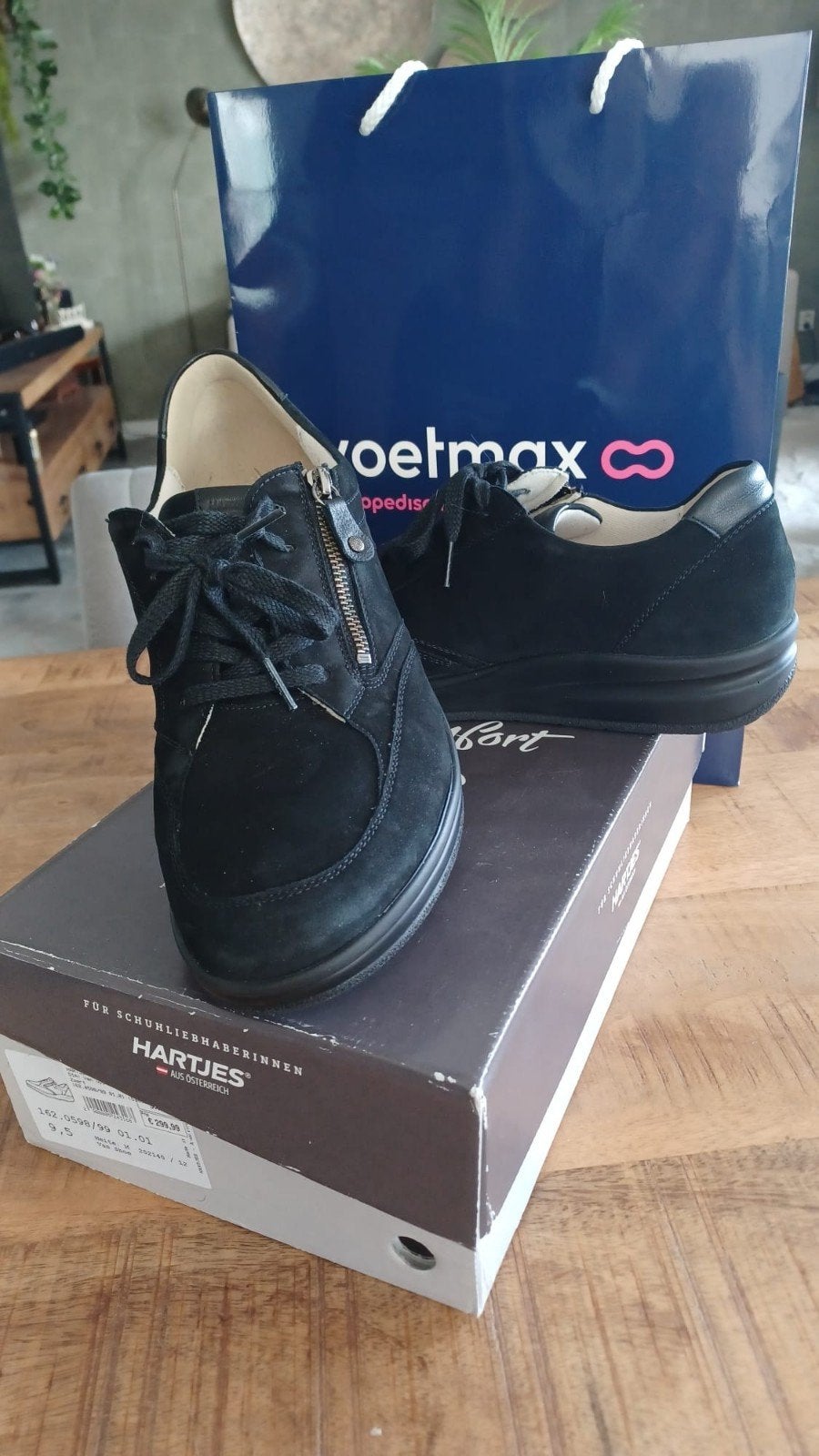 Hartjes schoenen zwart maat 43, Kleding | Dames, Schoenen, Schoenen met lage hakken, Zwart, Ophalen of Verzenden, Zo goed als nieuw