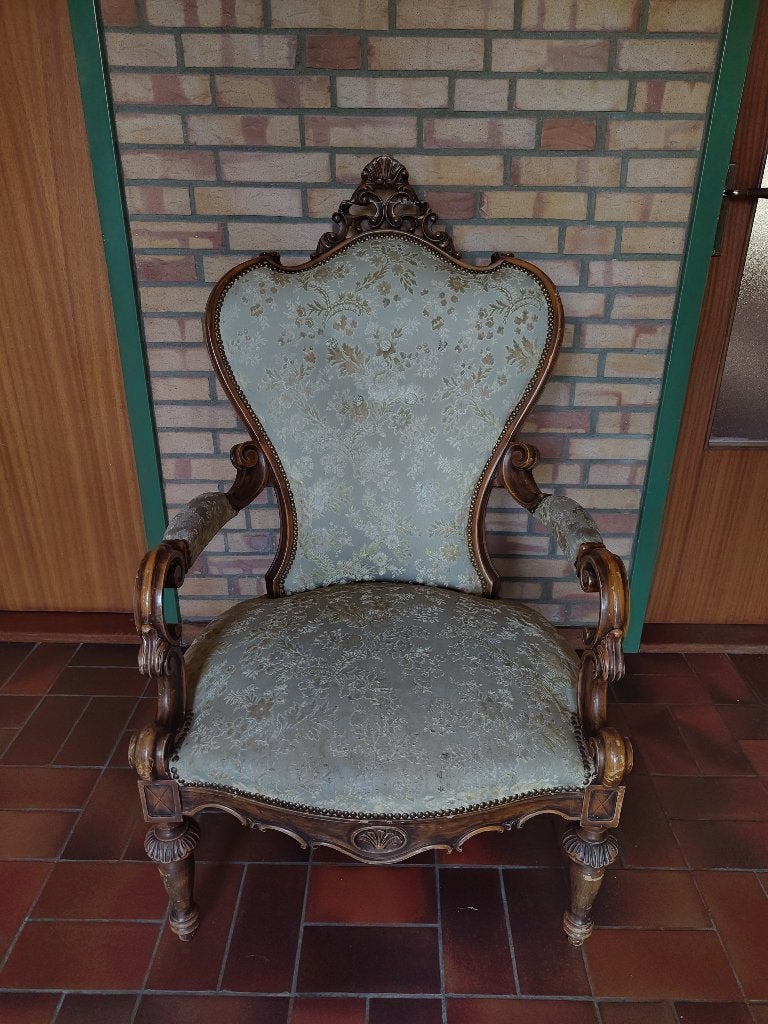 Klasieke stoel, Ophalen, Gebruikt, Bruin, Klasiek