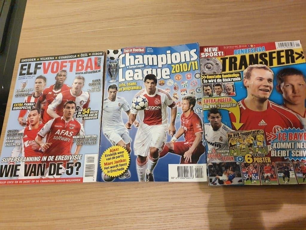 Voetbaltijdschriften divers, Ophalen of Verzenden, Gelezen, Sport en Vrije tijd