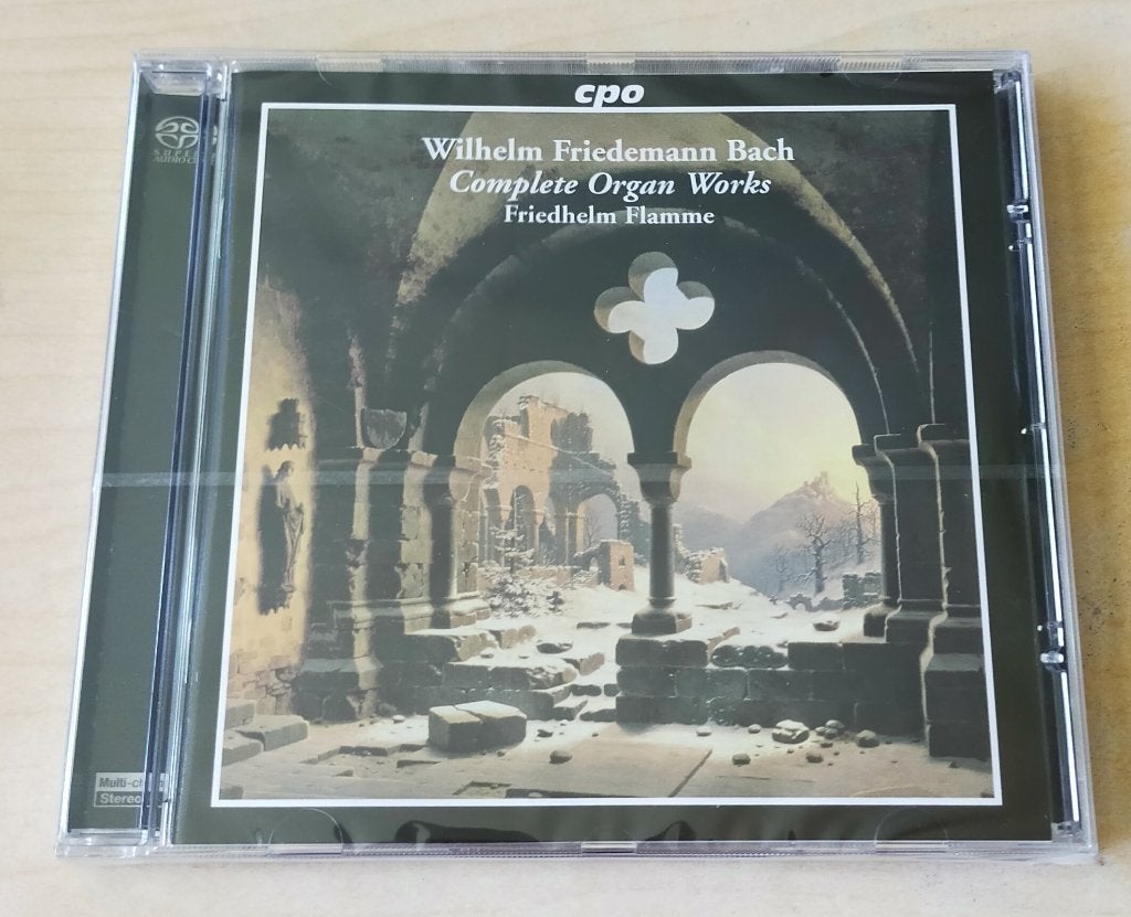 W.F. Bach - Complete Organ Works SACD Flamme 2010 Nieuw