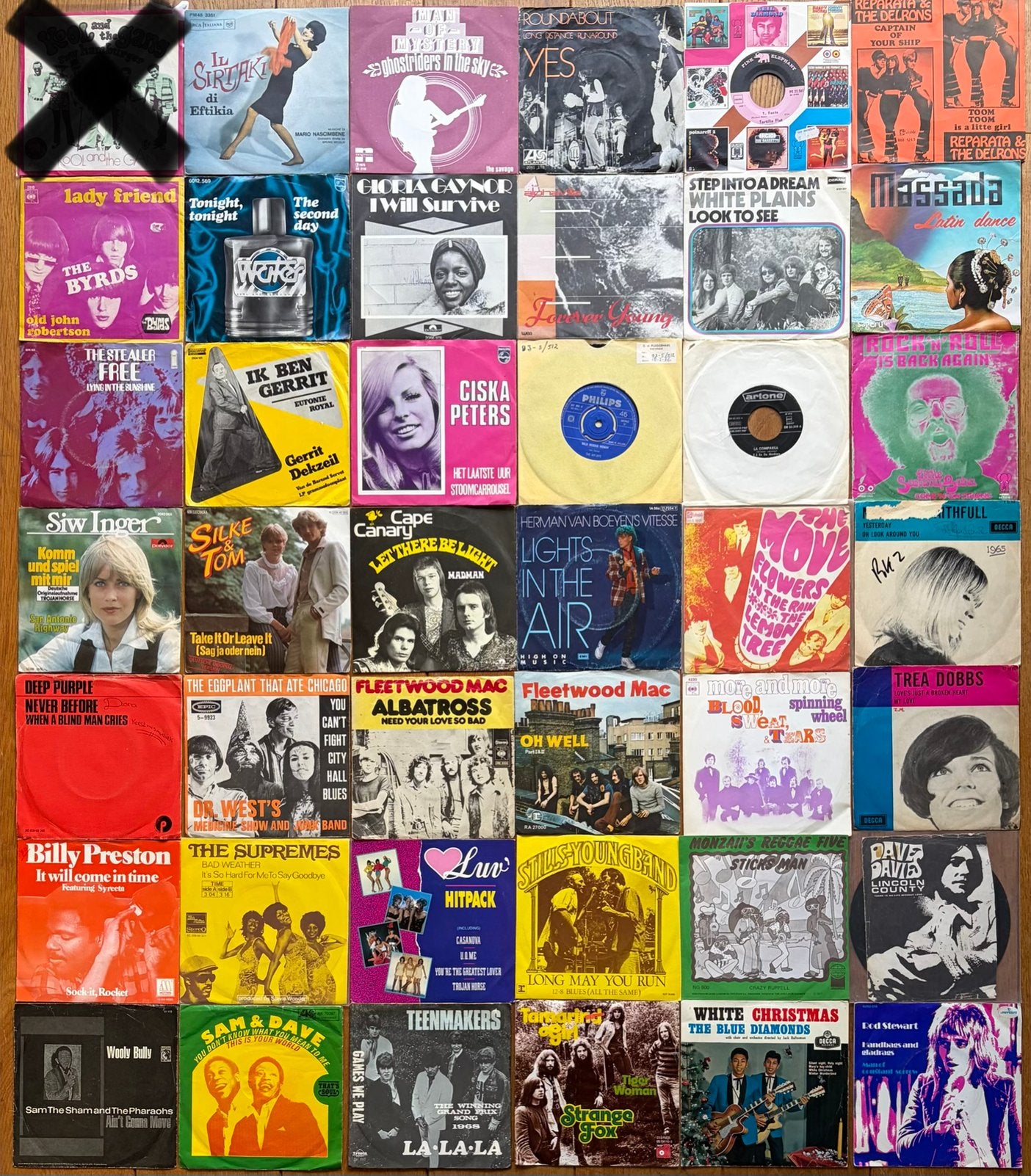 Partij jaren 60/70/80 singles, Ophalen of Verzenden, 7 inch