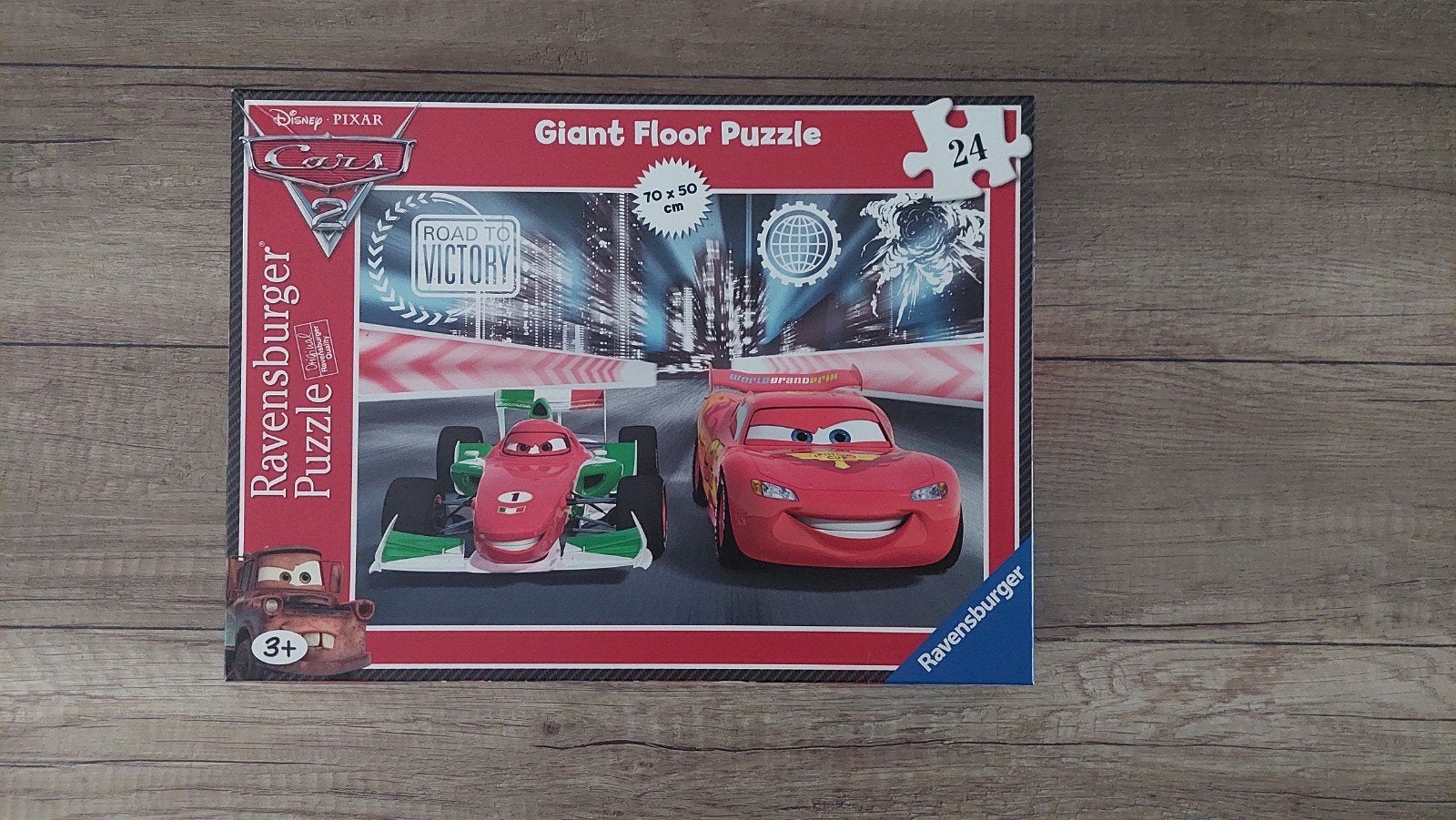 Ravensburger Disney Cars Vloerpuzzel, Ophalen of Verzenden, 10 tot 50 stukjes, Zo goed als nieuw, 2 tot 4 jaar