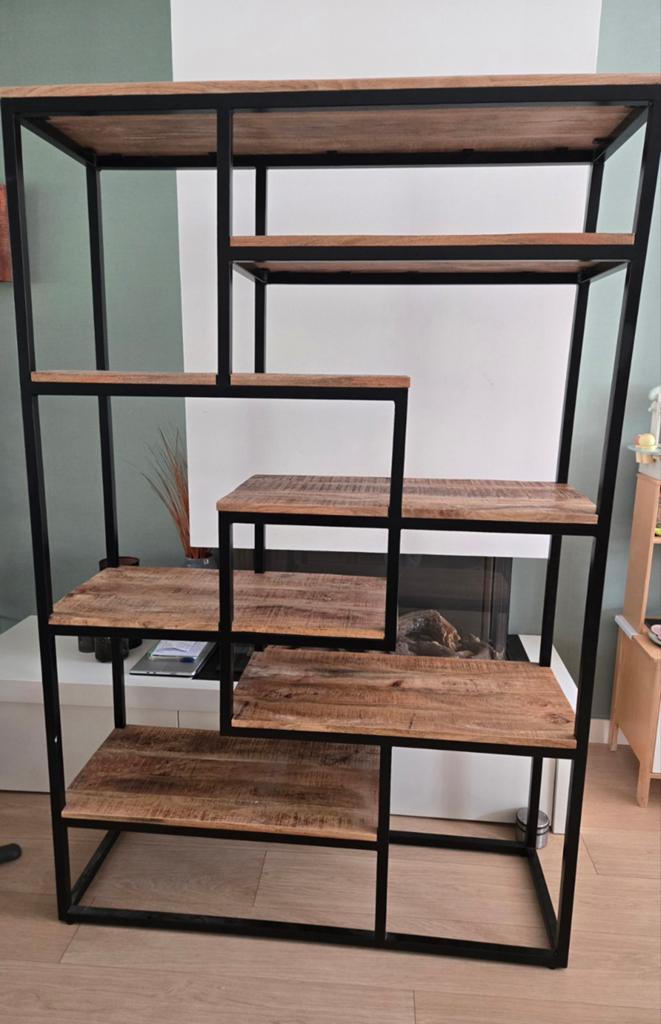 Vakkenkast open vakken 120, Huis en Inrichting, Kasten | Wandmeubels, Ophalen, Zo goed als nieuw, Minder dan 150 cm, 150 tot 200 cm