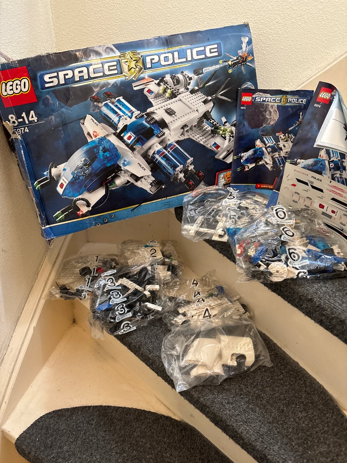 LEGO Space Police 5974 Galactic Enforcer (Nieuw in zakjes), Ophalen of Verzenden, Nieuw