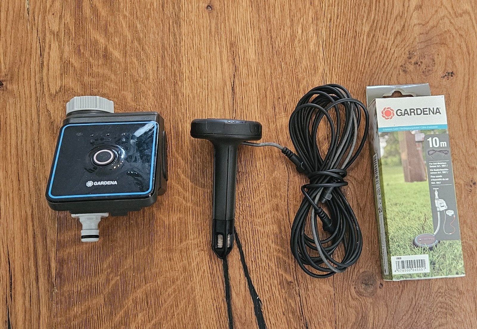 Gardena Bluetooth Water Control + Bodemvochtigheidssensor, Ophalen of Verzenden, Gebruikt, Overige typen