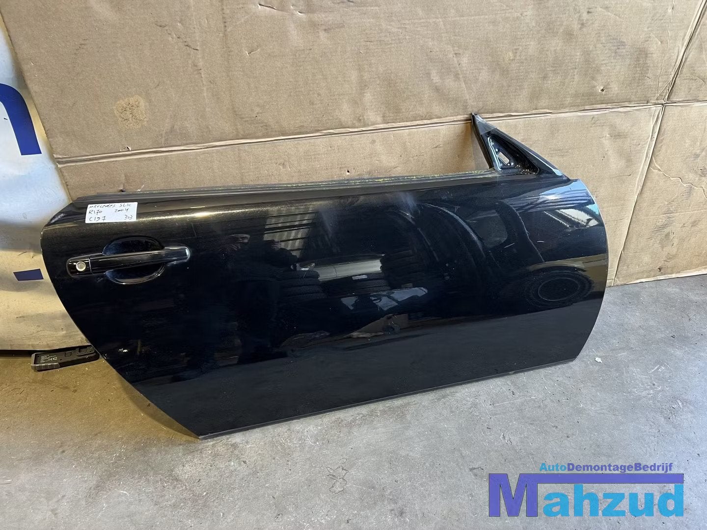 MERCEDES SLK R170 Zwart C197 Rechts deur portier 1996-2004, Gebruikt, Mercedes-Benz AG, Deur, Mercedes-Benz