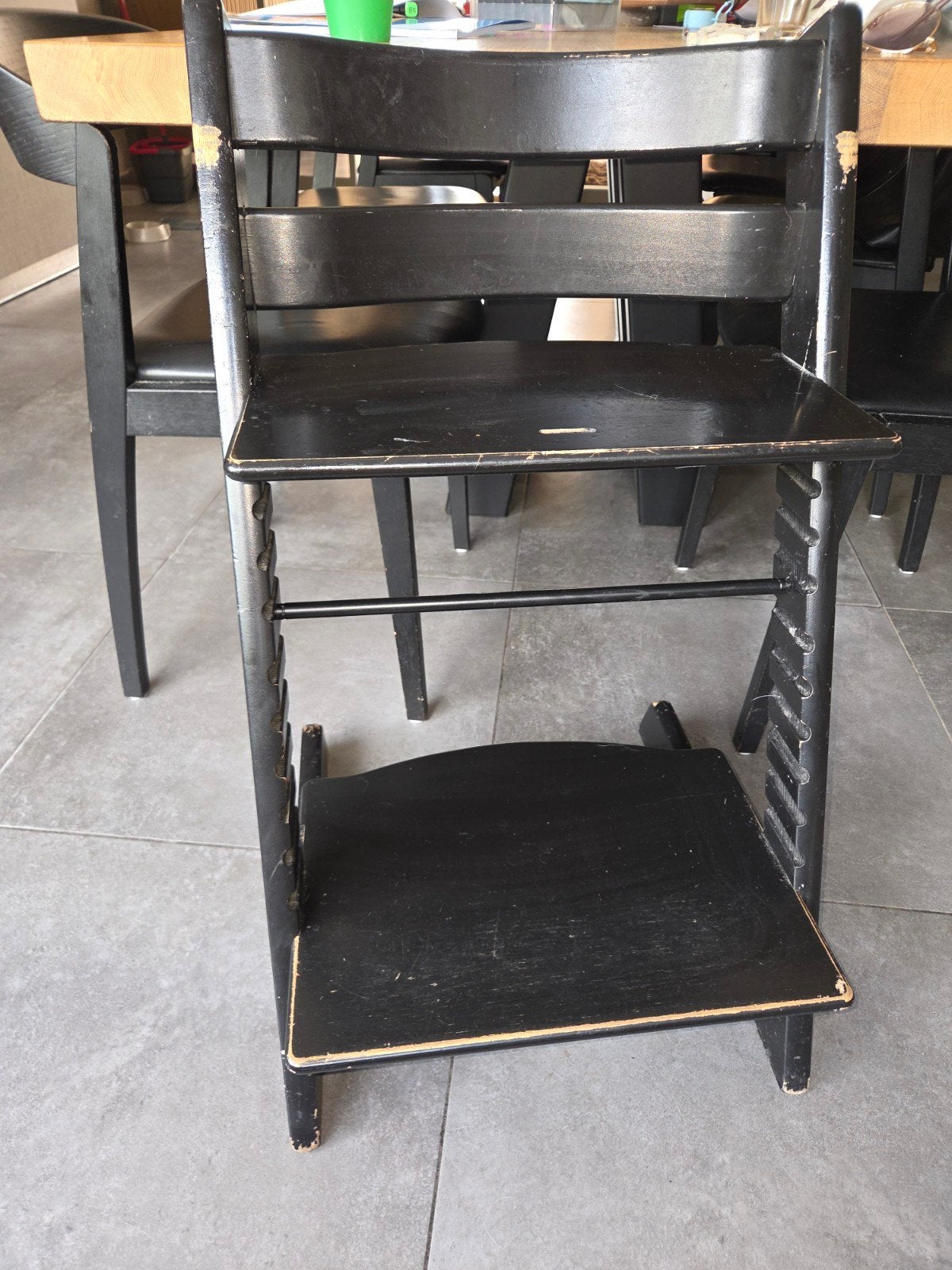 stokke tripp trapp, Ophalen, Gebruikt, Meegroeistoel, Aanschuifbaar