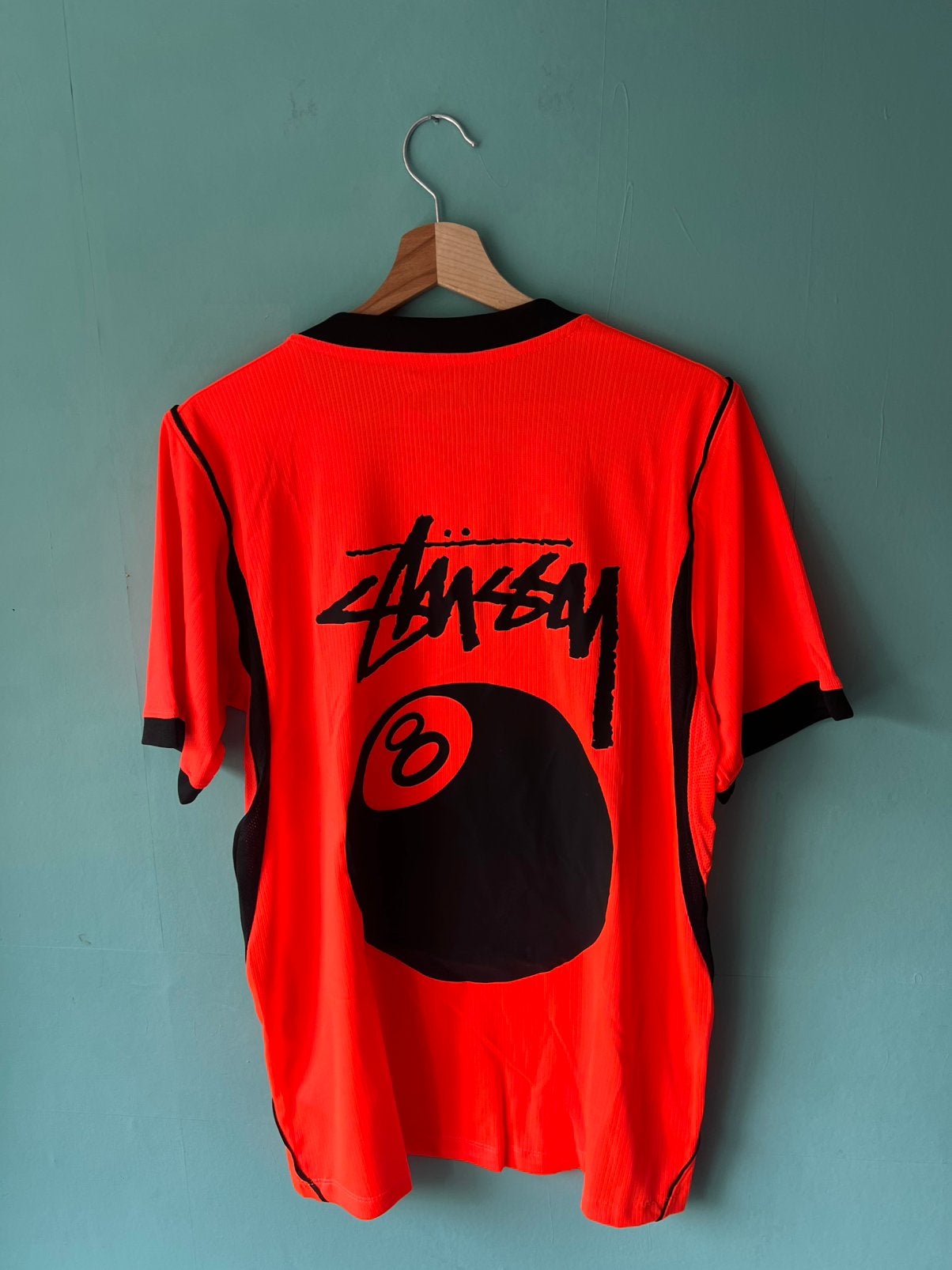 Nederlands elftal thuisshirt WK 2026 Stüssy 8 Ball Maat L, Maat 52/54 (L), Nieuw, Oranje, Ophalen of Verzenden