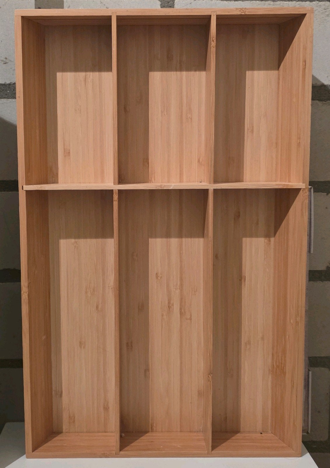 IKEA VARIERA Bestekbak Bamboe - 50 x 32 cm, Ophalen, Overige typen, IKEA, Zo goed als nieuw
