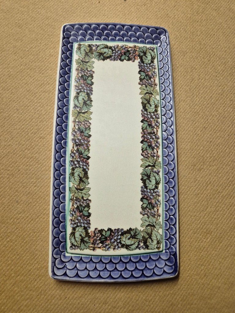 Villeroy & Boch Tosca koningscake schaal ca. 34,5 x 16,5 cm, Ophalen of Verzenden, Zo goed als nieuw, Porselein, Bord of Schaal