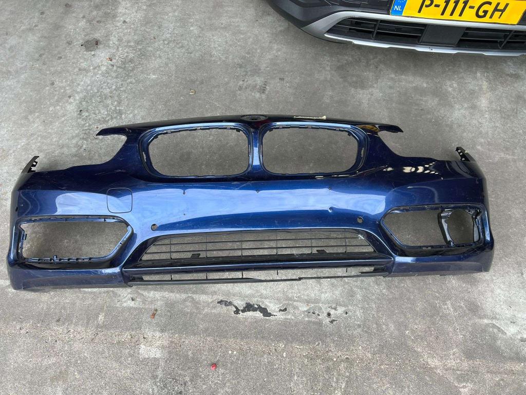 voorbumper 1-serie f20 f21 pdc 51117371735 vanaf 2015 blauw, Gebruikt, Duitsland, Voor, Bmw