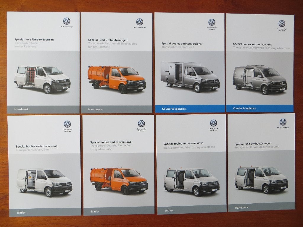 Volkswagen informatiekaarten: Transporter, Boeken, Ophalen of Verzenden, Nieuw, Volkswagen