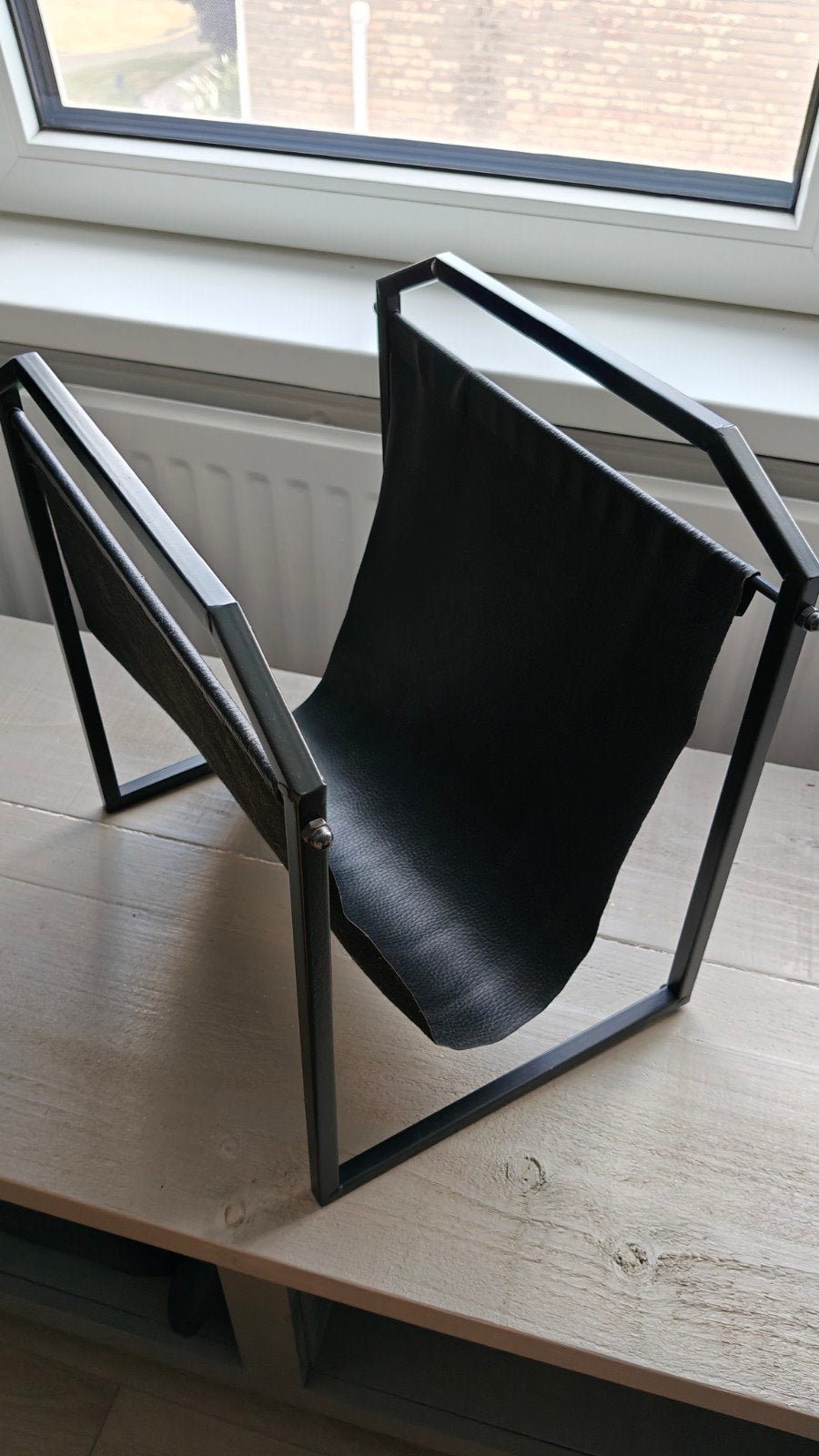 WOOOD Tijdschriftenrek - Modern design, Gebruikt, Metaal, Modern, Ophalen of Verzenden