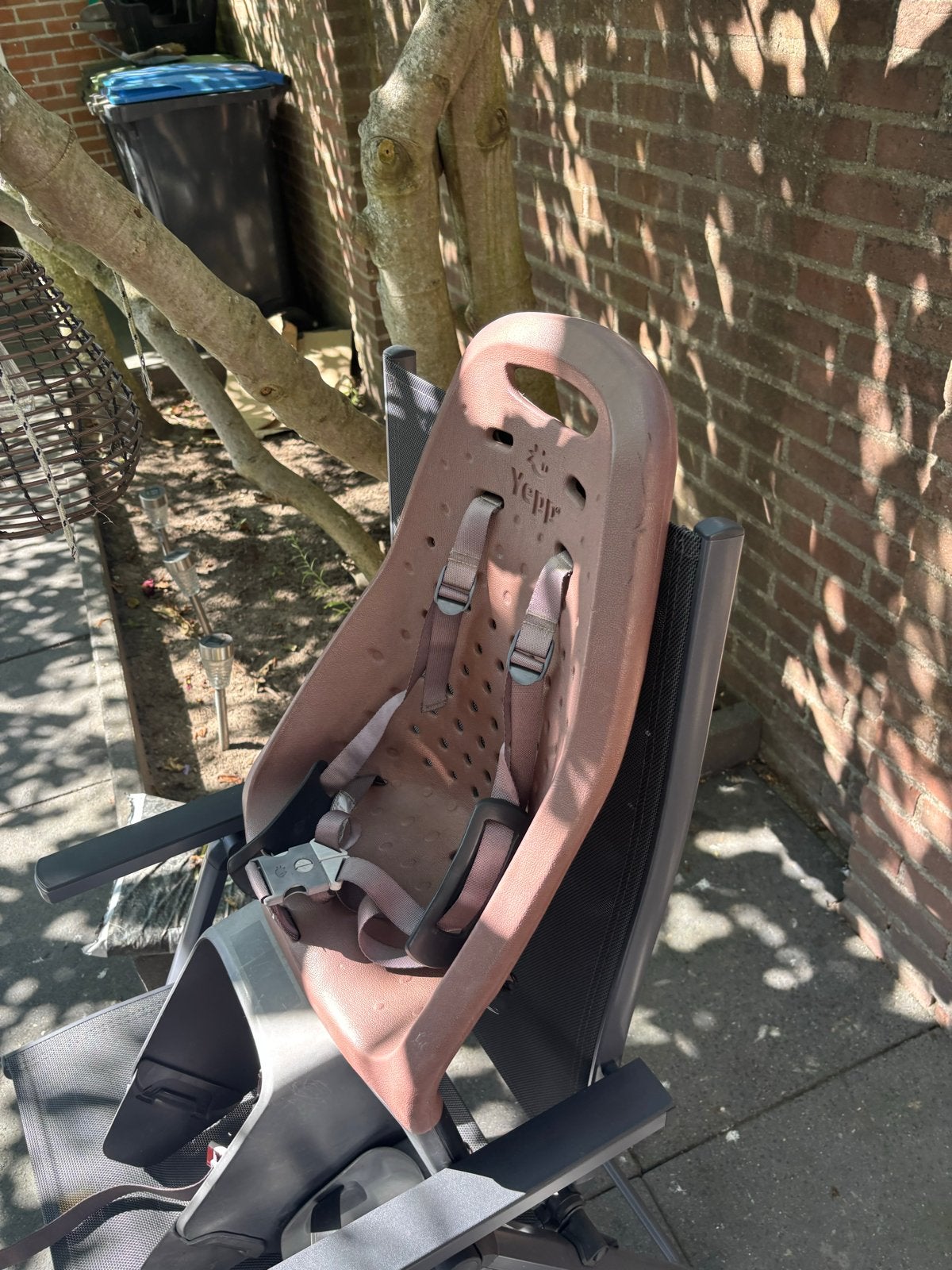 Yepp kinderzitje, Fietsen en Brommers, Achterzitje, 9 t/m 18 kg, Ophalen of Verzenden, Gebruikt