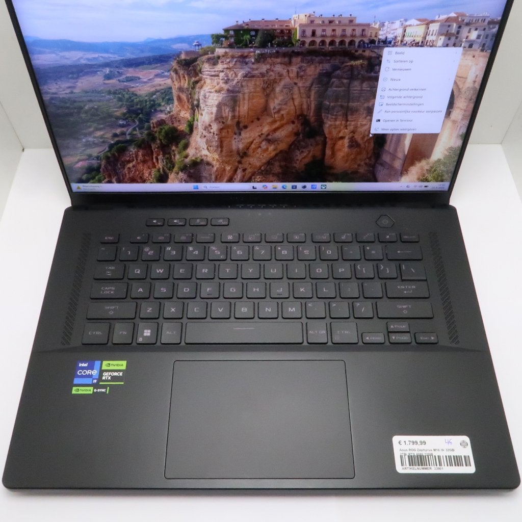 Asus ROG Zephyrus M16 i9/ 32GB/ 2TB/ RTX 4080 12GB, Computers en Software, Windows Laptops, Asus, Gebruikt, Support@asus.com, No. 15, Li-Te Road, Beitou District
Taipei 112
Taiwan