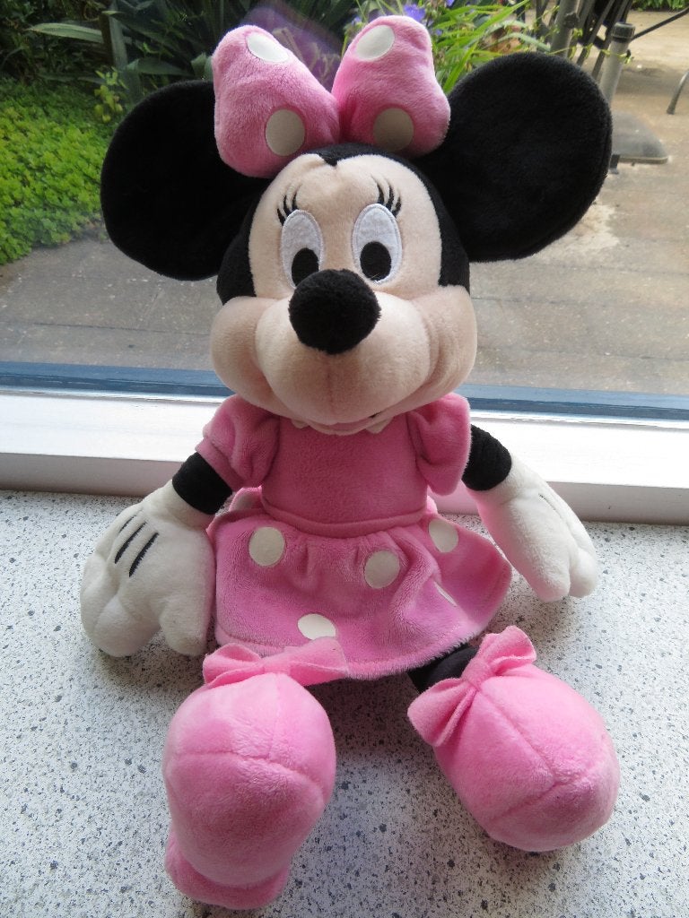 Disney Minnie Mouse meet ca 36 cm merk Nicotoy, Muis, Disney, Ophalen of Verzenden, Zo goed als nieuw