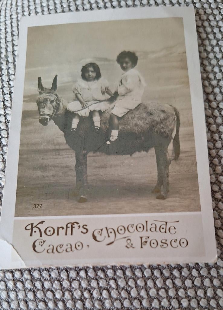 korff,s chocolade, Ophalen of Verzenden, Voor 1940, Overige onderwerpen
