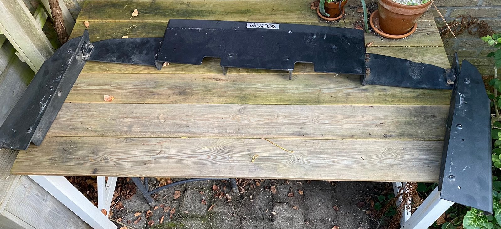 BMW E36 rear diffuser, Ophalen, Gebruikt, Achter, Bumper