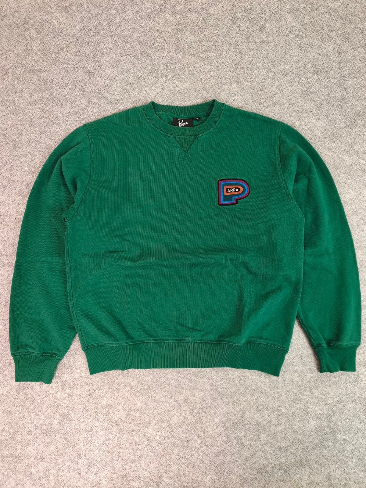 Parra by Parra Groene Sweatshirt - Maat Small, Verzenden, Parra by Parra, Zo goed als nieuw, Groen