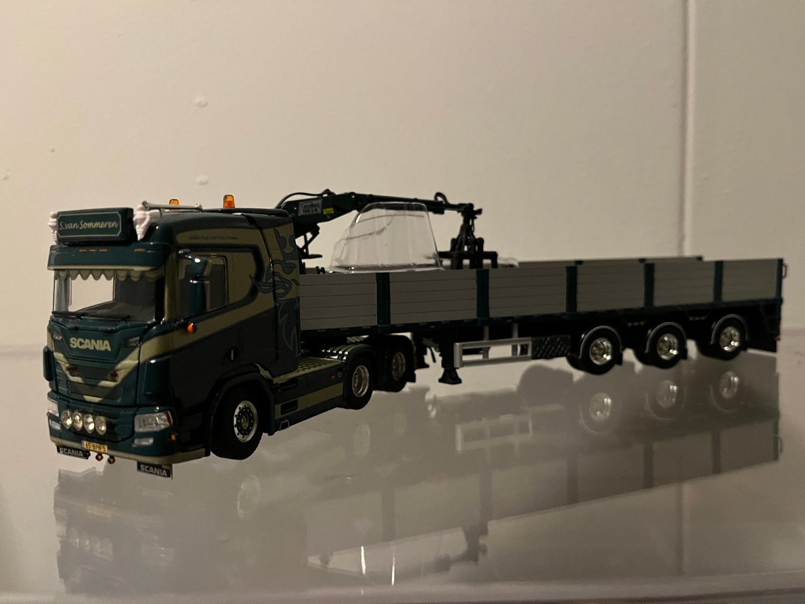 Scania van Sommeren steenwagen WSI, Ophalen of Verzenden, Zo goed als nieuw, Bus of Vrachtwagen, Wsi