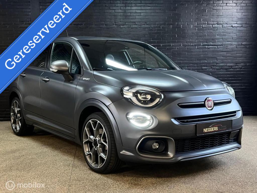 Fiat 500X Firefly Sport 1e EIG AUTOMAAT LEDER CAMERA KEYLESS, Gebruikt, 500X, Leder, Bedrijf