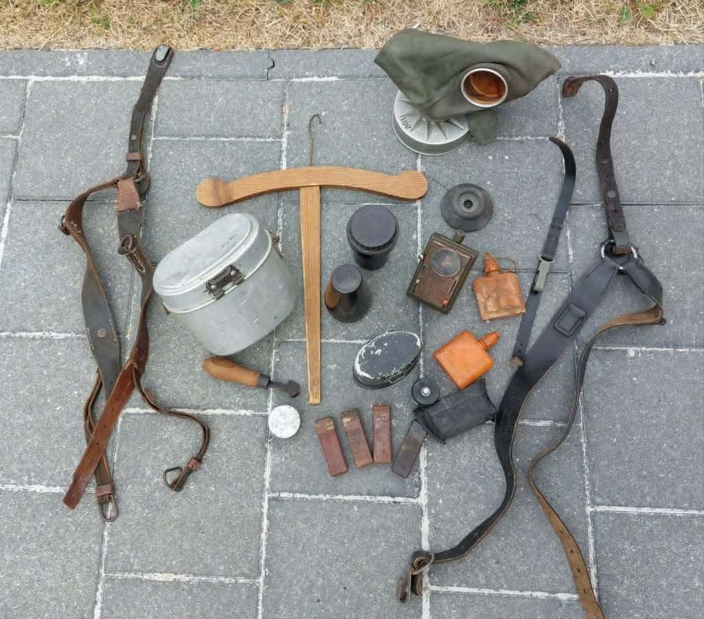 Duits WO2 groot lot, Ophalen of Verzenden, Landmacht, Duitsland, Overige typen