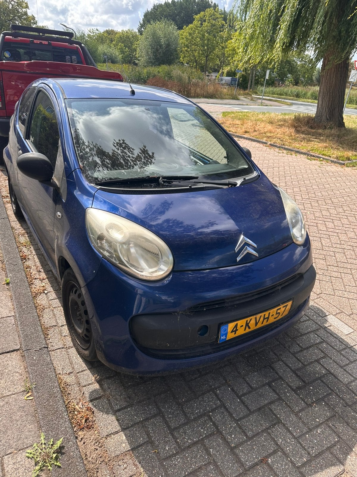 Citroën C1 1.0 3-DRS 2006 Blauw, Auto's, Voorwielaandrijving, Stof, 765 kg, C1