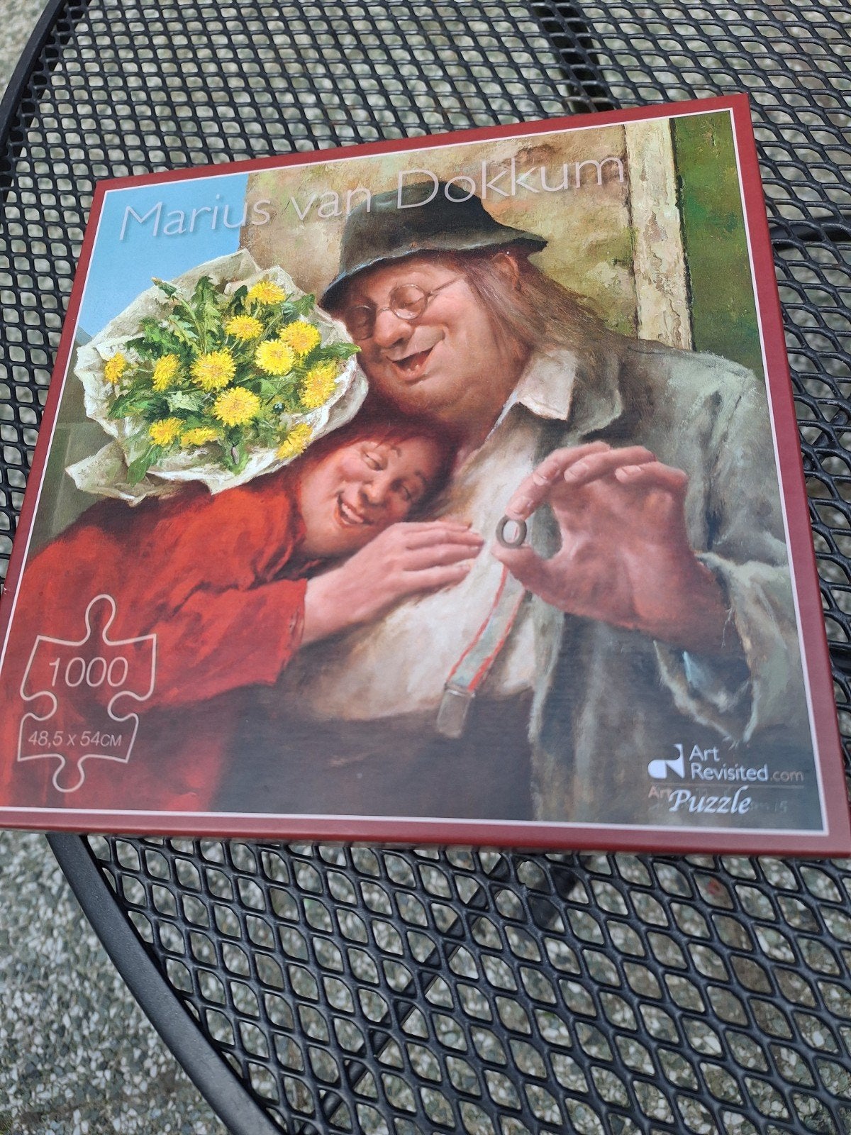 Marius van Dokkum puzzel - Recht uit het hart (1000 stukje, Ophalen, 500 t/m 1500 stukjes, Zo goed als nieuw, Legpuzzel