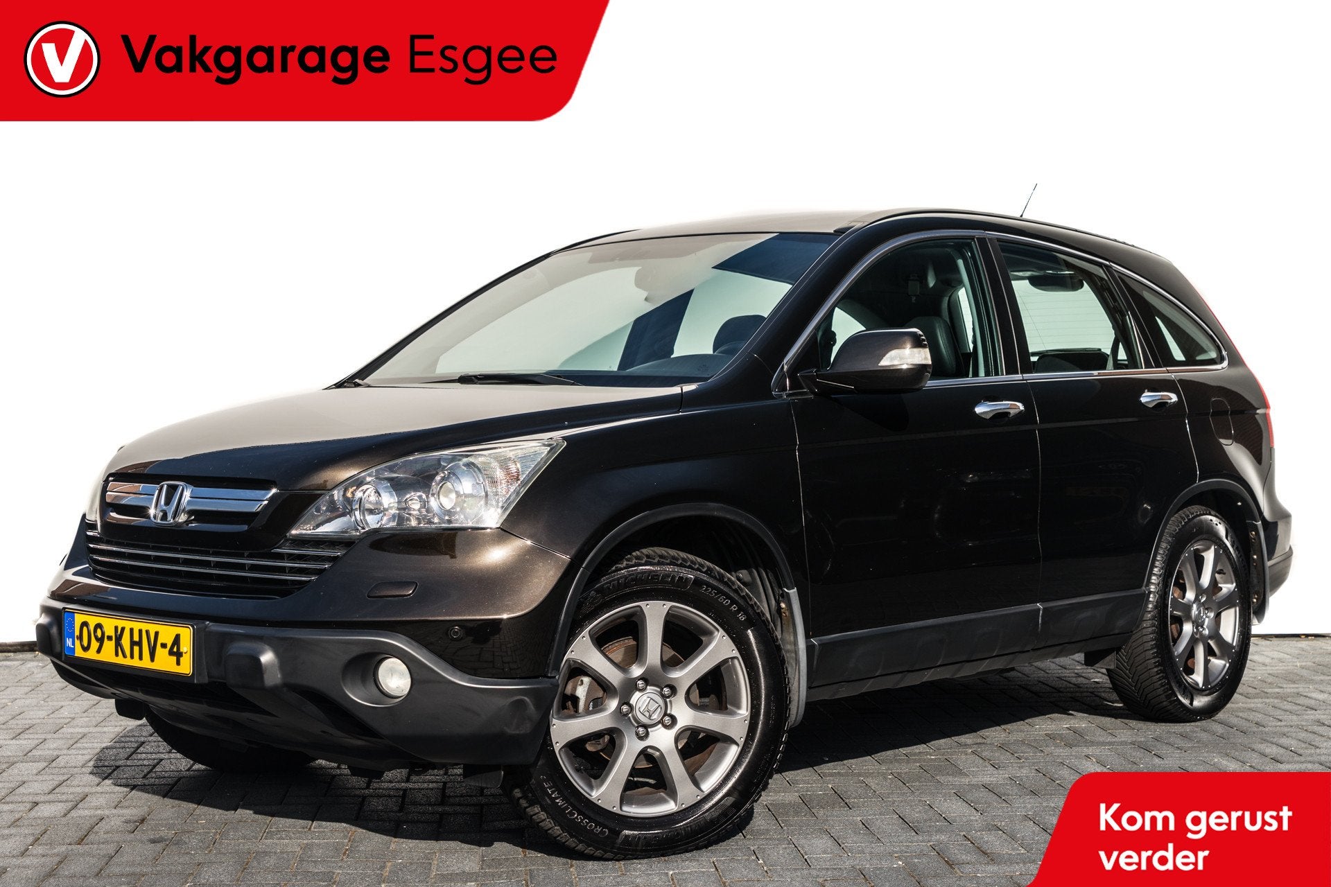 Honda CR-V 2.4i 166 PK Executive AWD | APK Juli 2027 | Ned A, Euro 5, 1566 kg, Gebruikt, Zwart