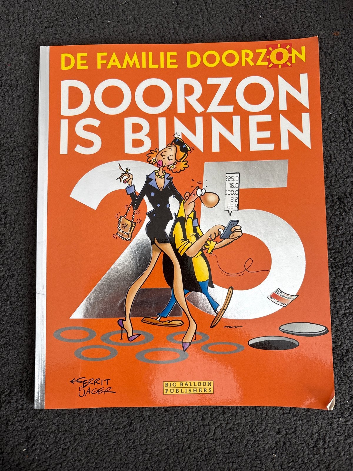 De Familie Doorzon - Doorzon is Binnen - Nummer 25, Eén stripboek, Ophalen of Verzenden, Zo goed als nieuw