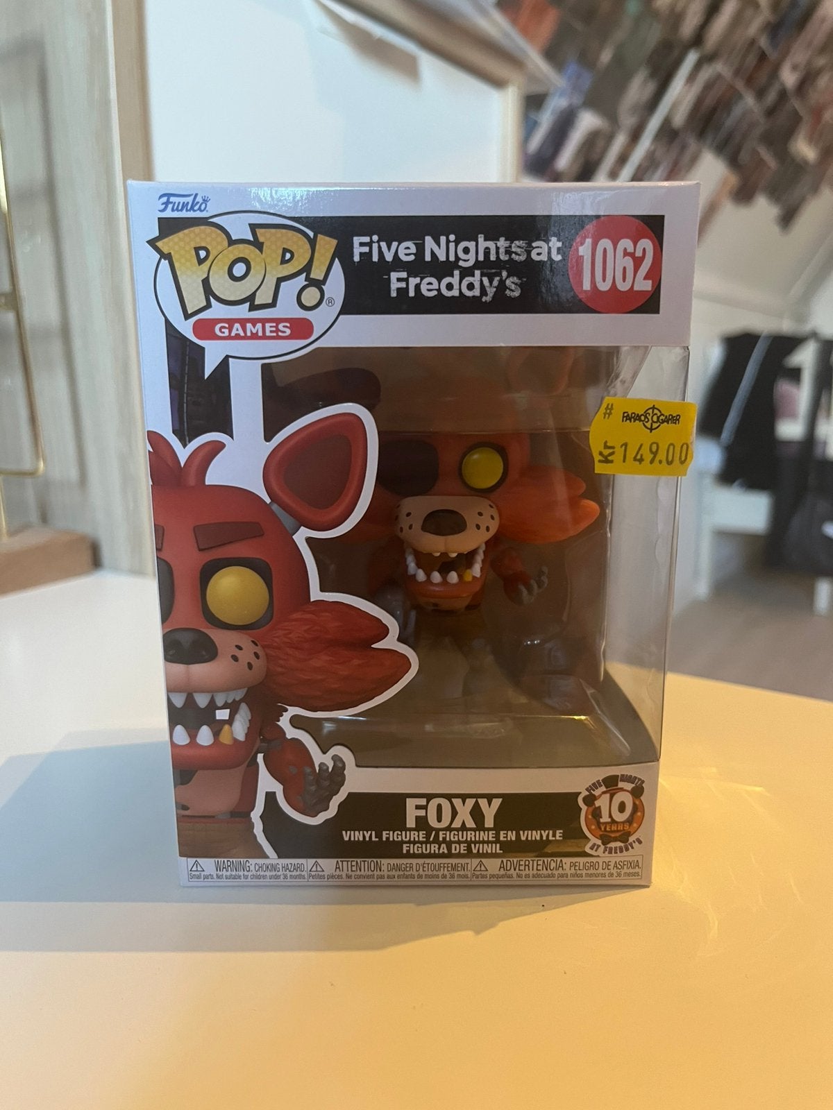 Foxy funko pop Five Night’s at Freddy’s #1062, Verzenden, Nieuw