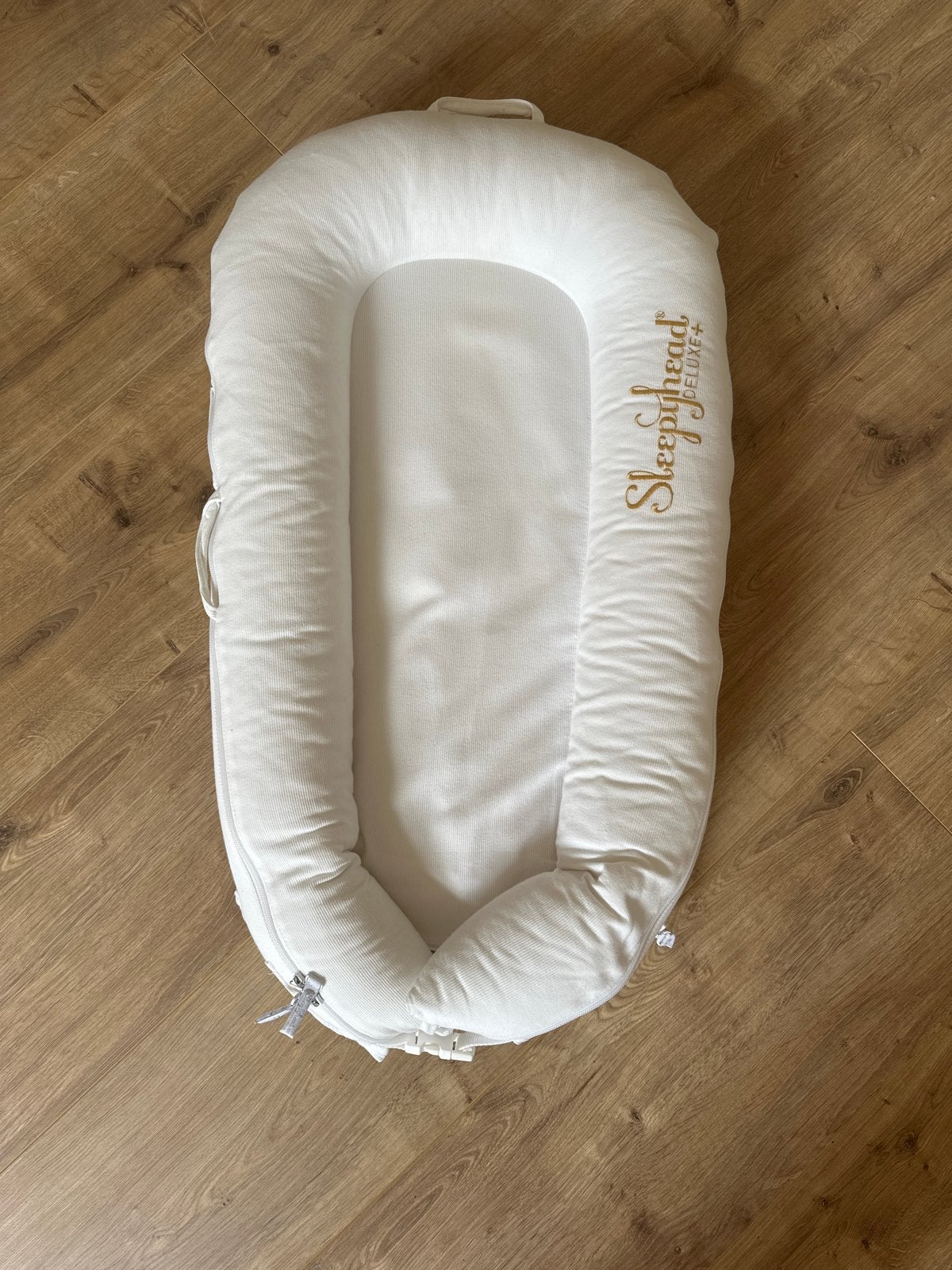 Sleepyhead Deluxe+ babynestje - Wit, Kinderen en Baby's, Babywiegjes en Ledikanten, Ophalen of Verzenden, Zo goed als nieuw, Overige typen