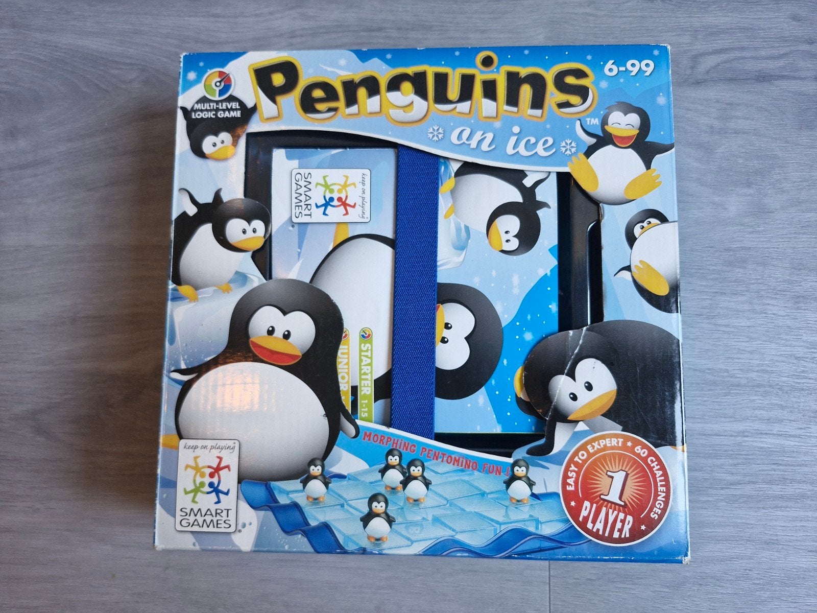 Smart Games Penguins on Ice - Logisch denkspel, Een of twee spelers, Ophalen of Verzenden, Zo goed als nieuw, Smart Games