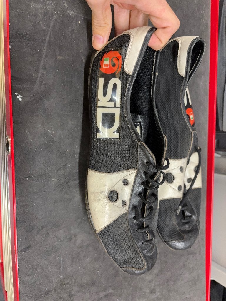 Sidi retro wielerschoenen/koersschoenen, Ophalen of Verzenden, Gebruikt, Overige maten, Schoenen