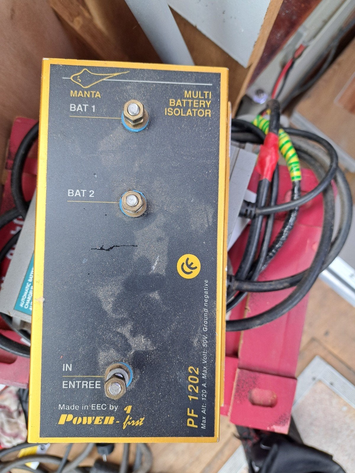 Manta Power-first PF 1202 Multi Batterij Isolator, Gebruikt, Overige automerken