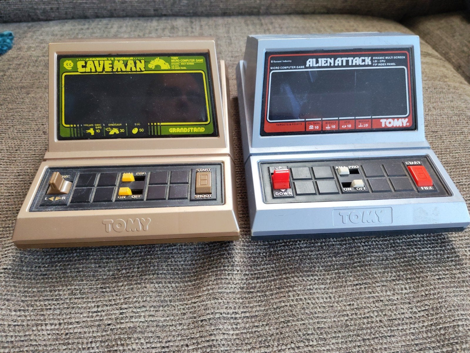 Tomy Tabletop Games: Caveman & Alien Attack, Ophalen, Overige merken, Gebruikt