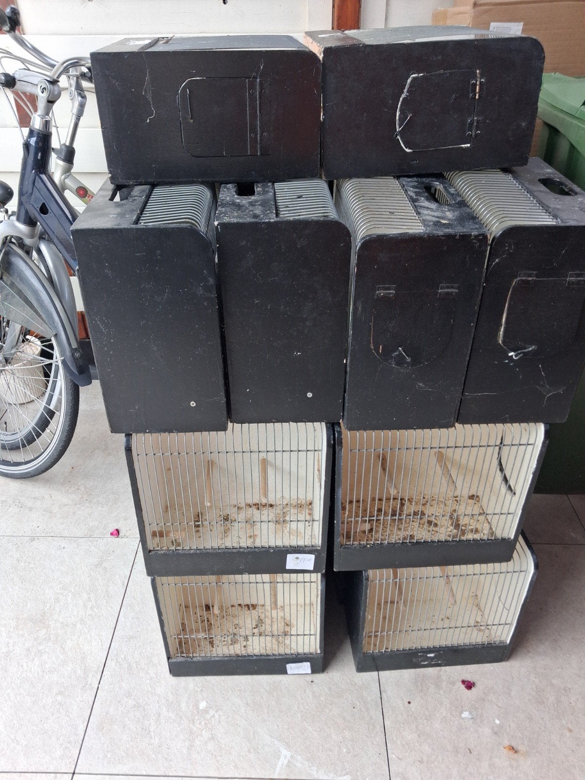 20 stuks Tt kooien vervoerkooi kan alle vogel in per stuk €6, Dieren en Toebehoren, Vogels | Hokken en Kooien, Ophalen