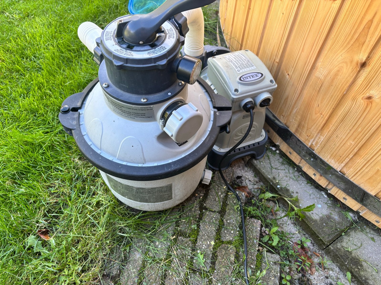 Intex Zandfilterpomp SF90220RC voor Zwembad - hottub - pool, Ophalen, Gebruikt, Minder dan 80 cm, Overige typen