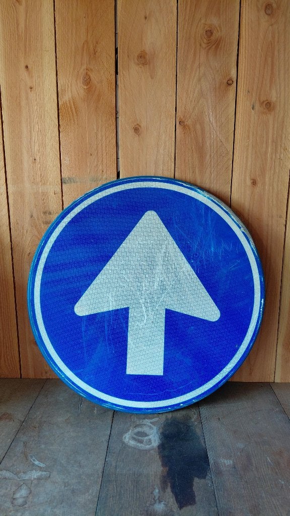 verkeersborden, Ophalen, Reclamebord