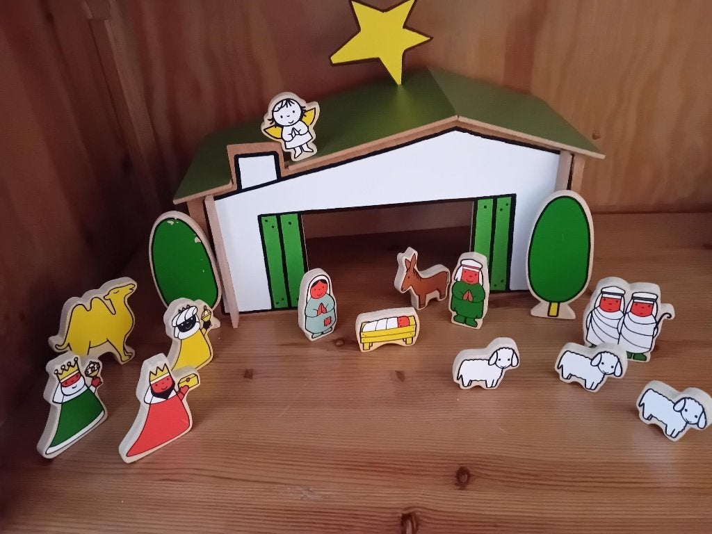 dick bruna kerststal, Ophalen of Verzenden, Zo goed als nieuw