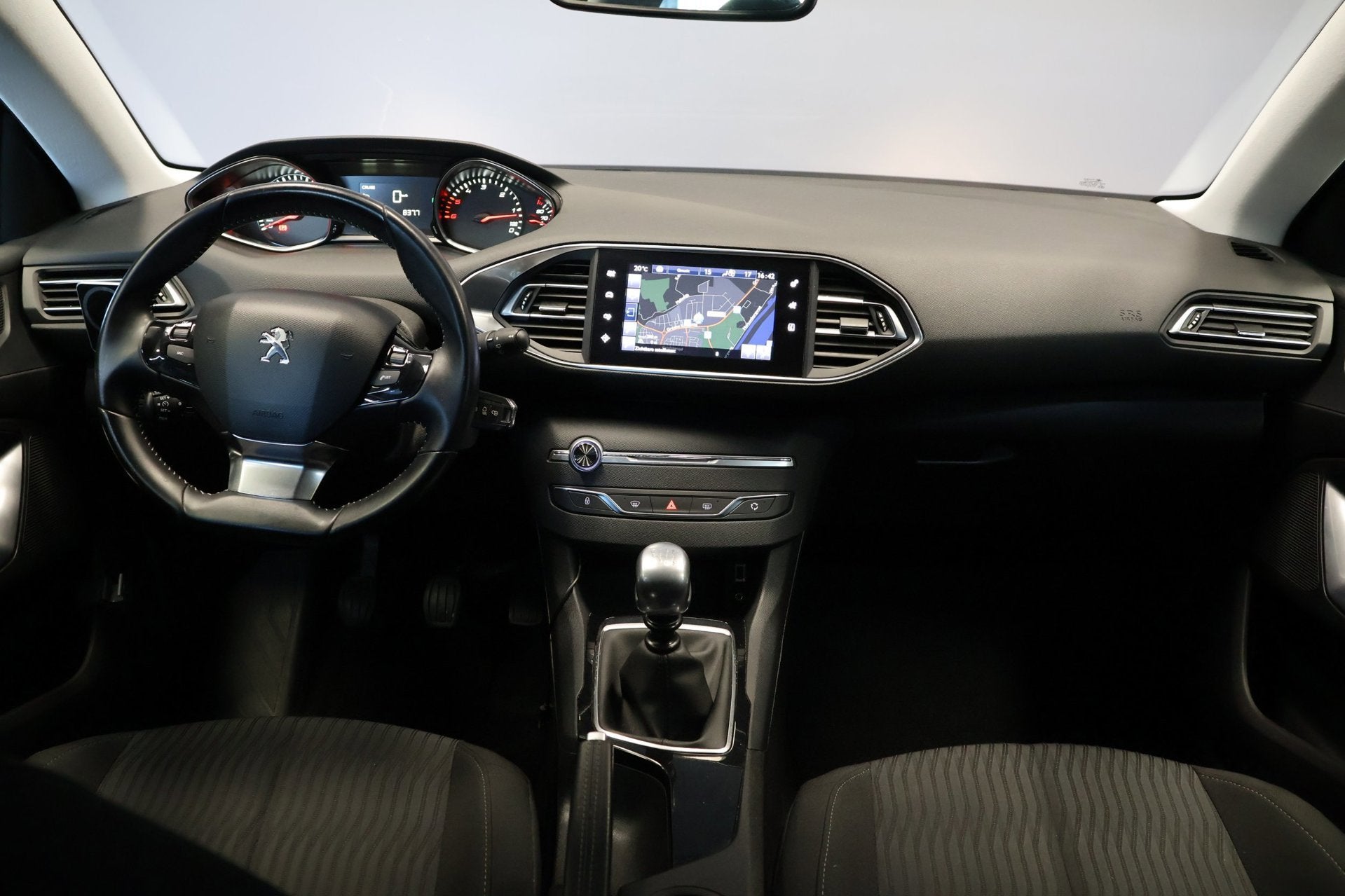 Peugeot 308 1.6 BlueHDi Blue Lease |Navi|Climate|Cruise, Auto's, Voorwielaandrijving, 1160 kg, Stof, Gebruikt
