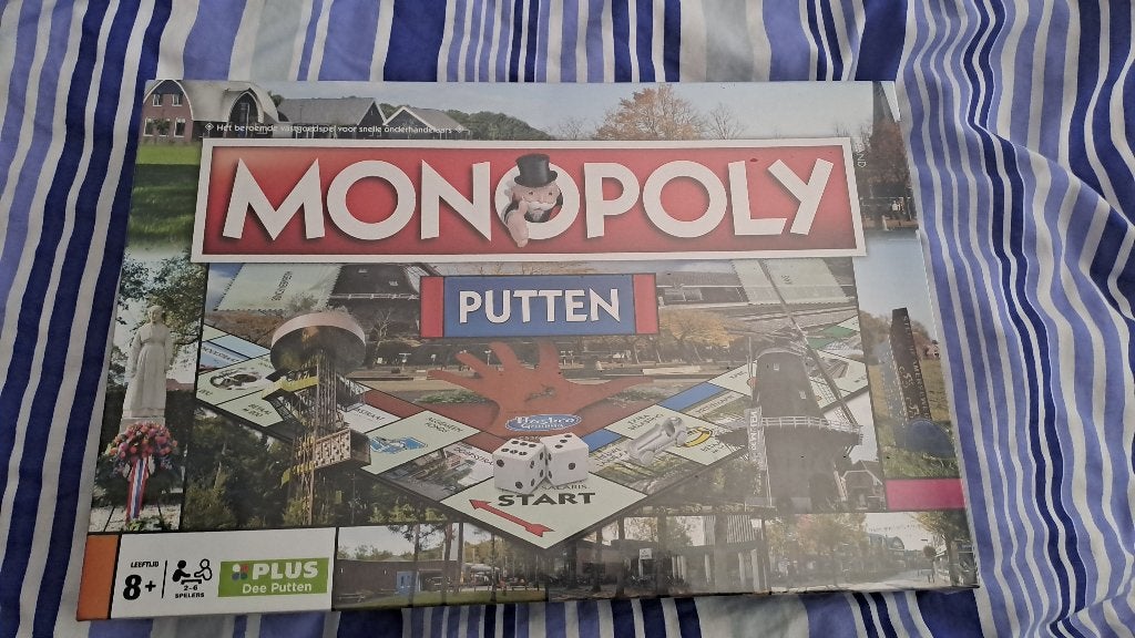 Monopoly putten, Vijf spelers of meer, Ophalen of Verzenden, Zo goed als nieuw, Hasbro Gaming