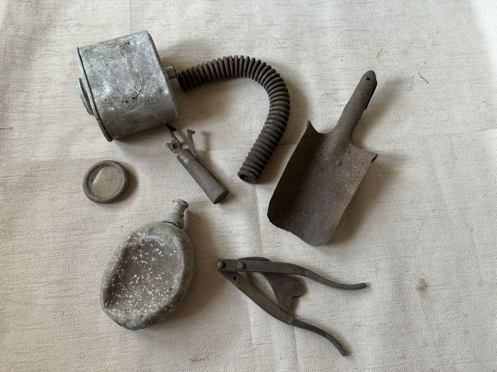 ABBL relics wo2, Verzamelen, Ophalen of Verzenden, Landmacht, Overige gebieden, Hulzen of Bodemvondsten