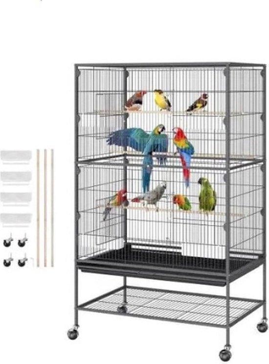 Vogelkooi - Parkietenkooi - Papegaaienkooi - Op wieltjes - G, Corvance B.V., Verzenden, Nieuw, Corvancebol@gmail.com