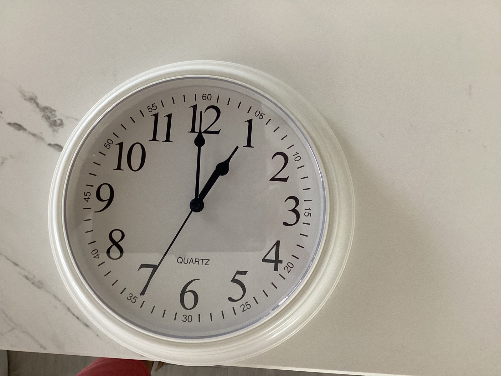 Quartz wandklokje, Ophalen, Zo goed als nieuw, Wandklok