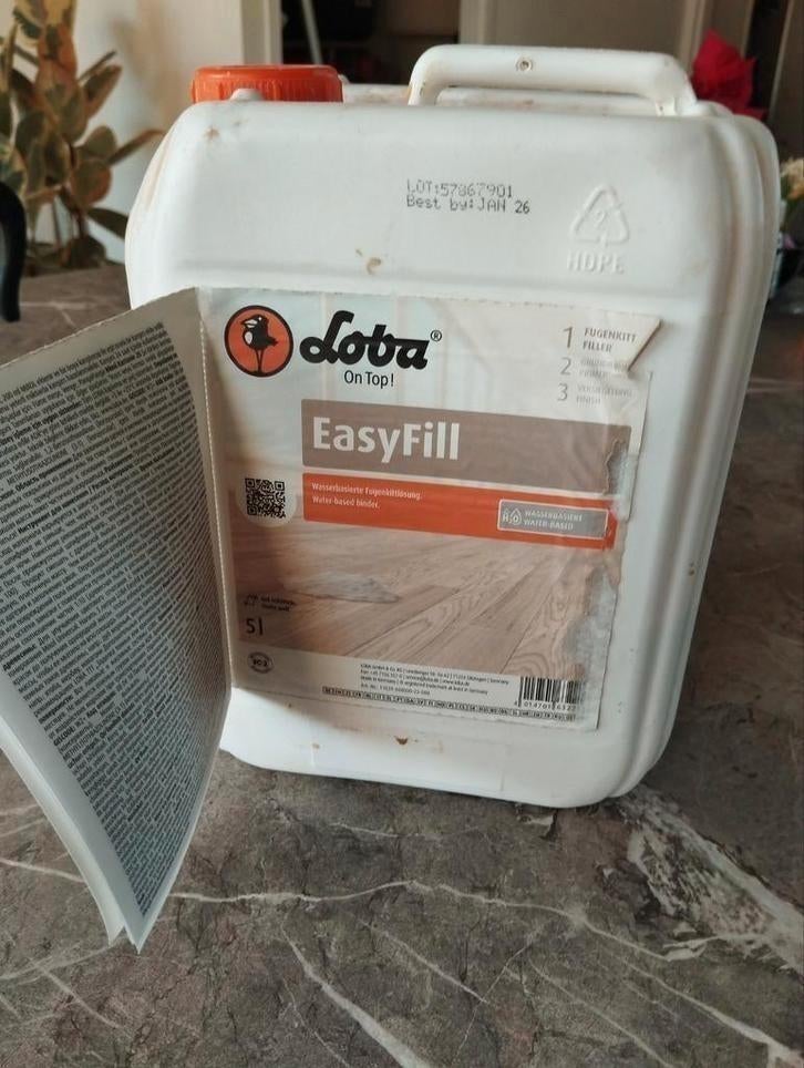 Loba EasyFill Parketvuller 2L, 5 tot 10 liter, Beige, Nieuw, Ophalen of Verzenden