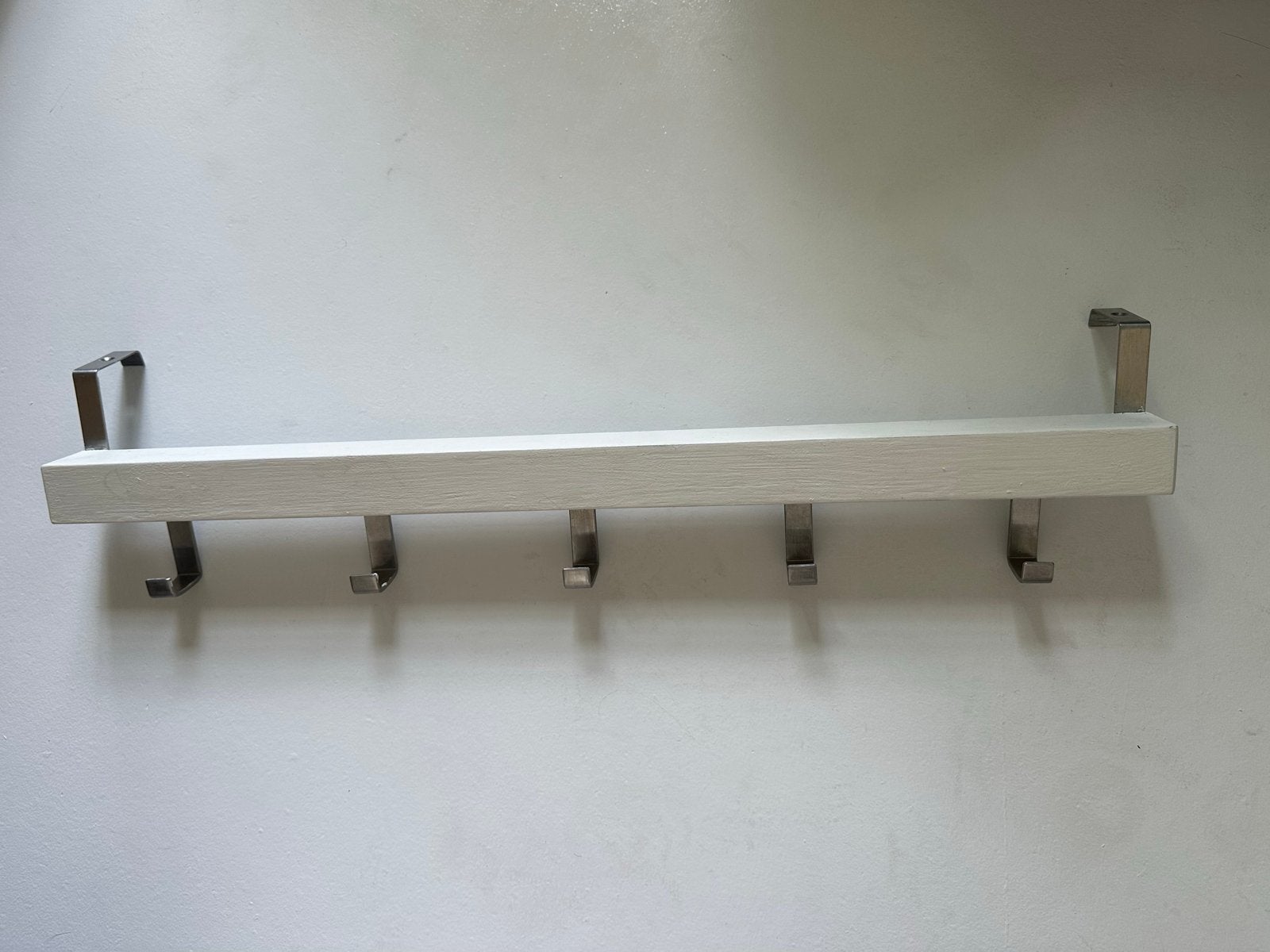Ikea Witte deurkapstok met 5 haken, Huis en Inrichting, Woonaccessoires | Kapstokken, Ophalen, Gebruikt, Wandhaken, Minder dan 100 cm