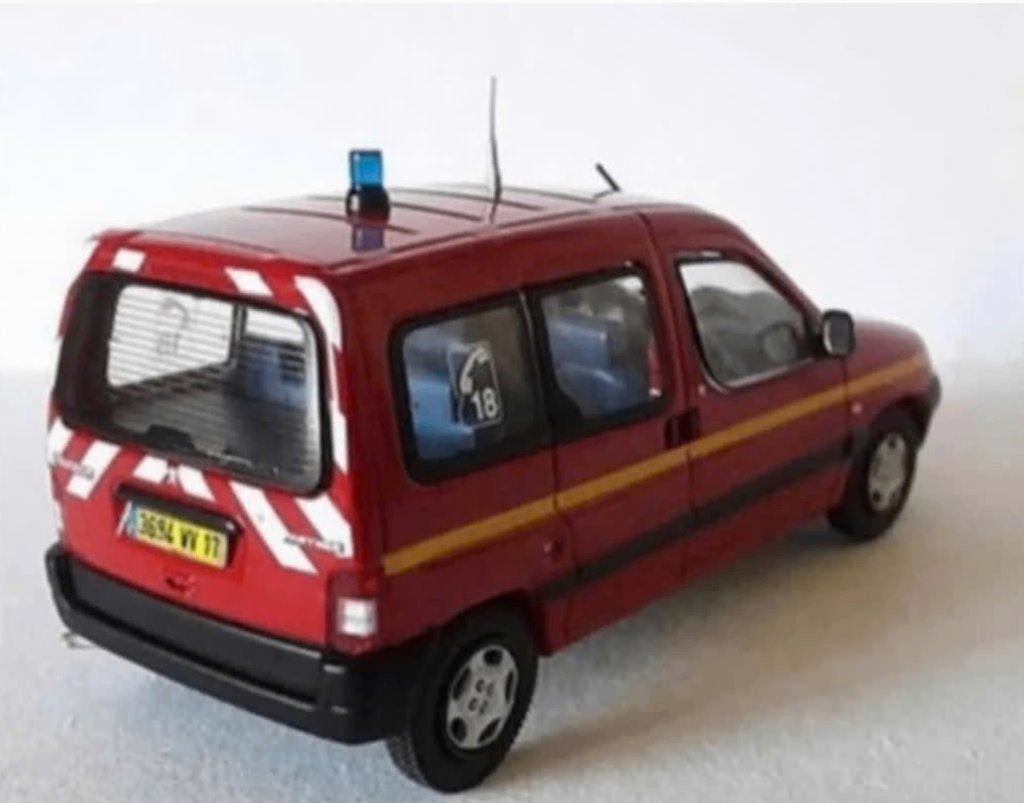 Peugeot Partner VL BRANDWEER schaal 1/43 # 74, Hobby en Vrije tijd, Verzenden, Nieuw, Auto, Overige merken