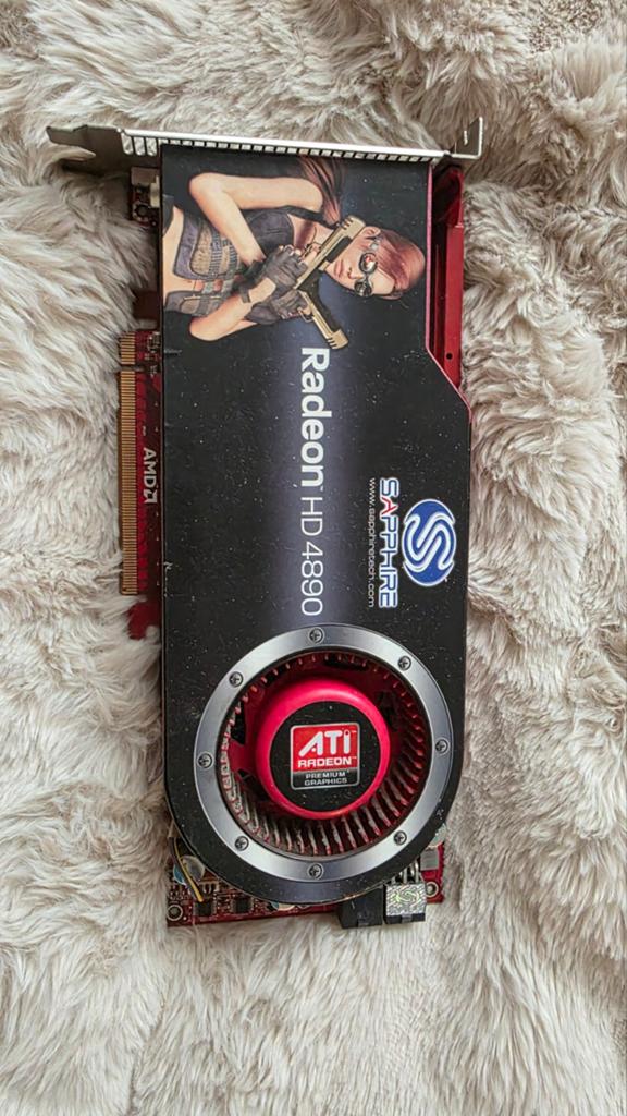 Sapphire radeon hd 4890, Ophalen of Verzenden, Gebruikt