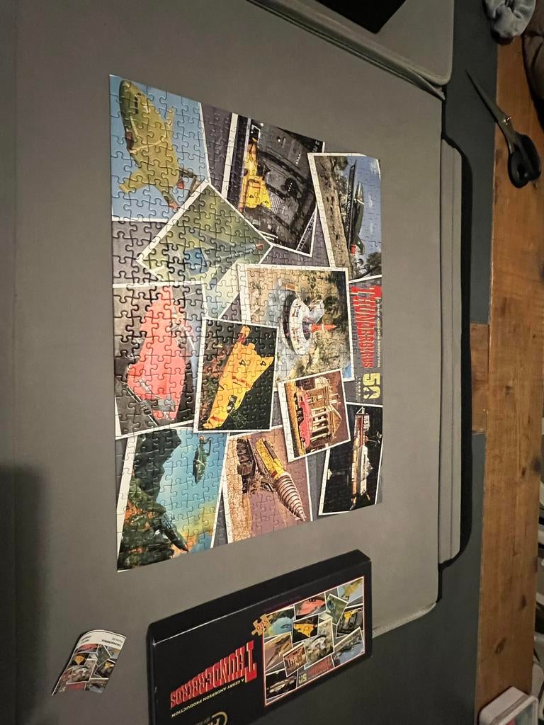 Thunderbirds Puzzel - Falcon de Luxe 500 stukjes, Ophalen of Verzenden, 500 t/m 1500 stukjes, Gebruikt, Legpuzzel